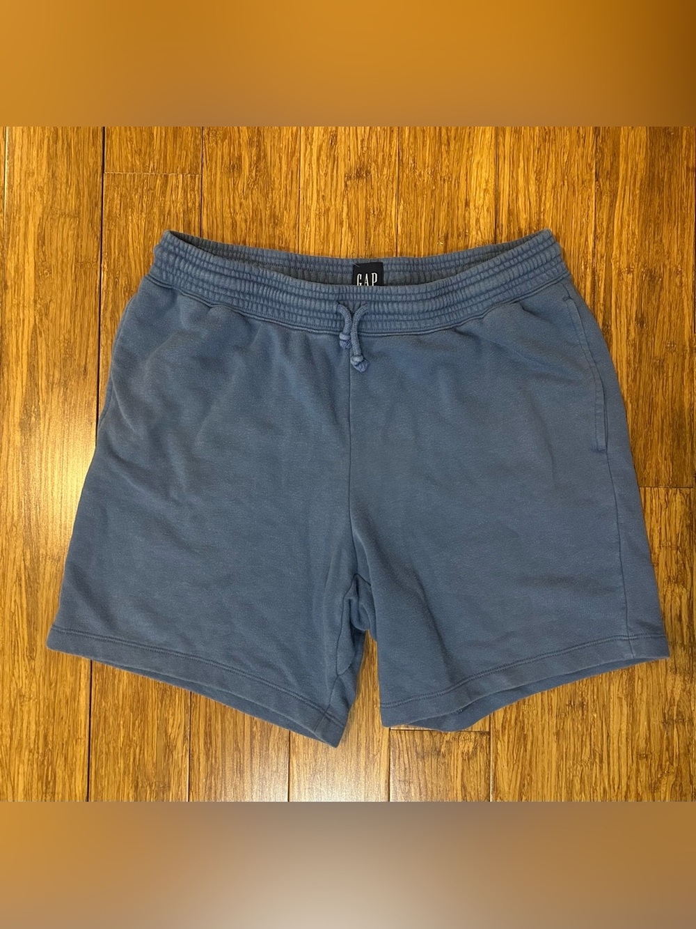 GAP Men's Blue Drawstring Lounge Shorts